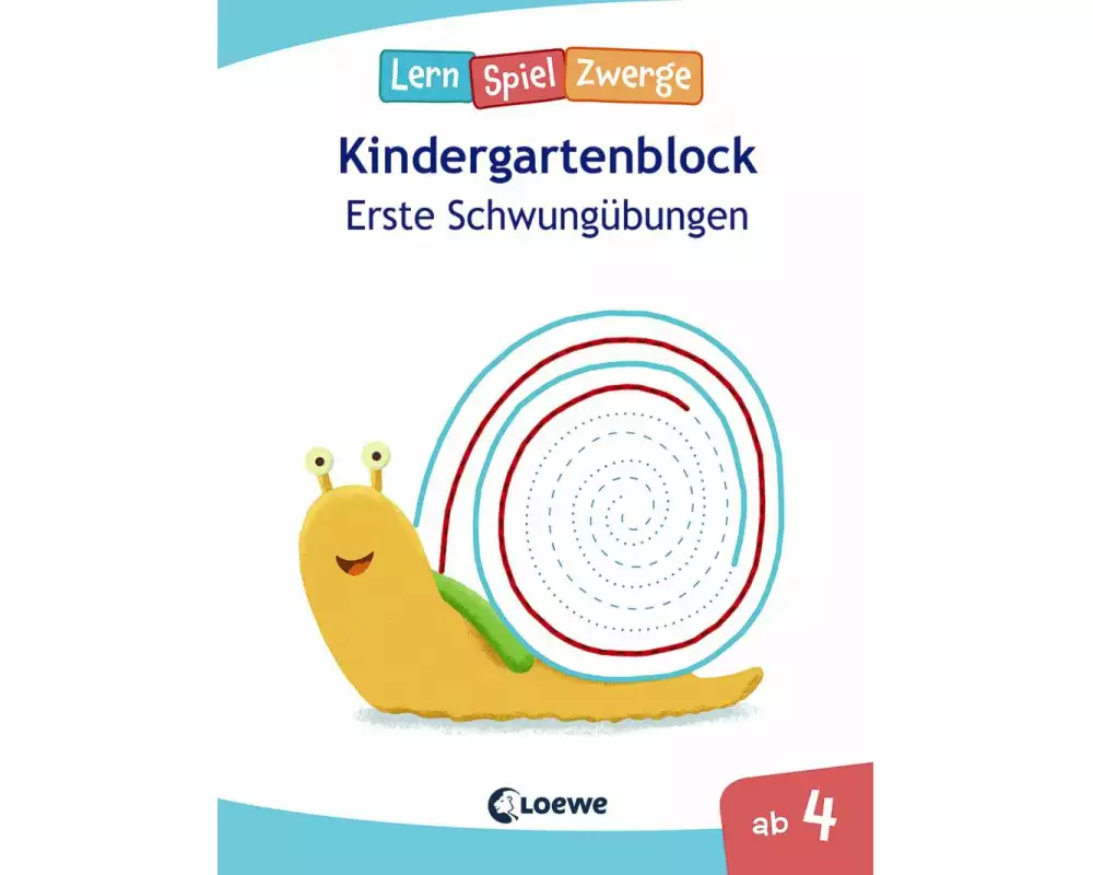 Die neuen LernSpielZwerge - Erste Schwungübungen