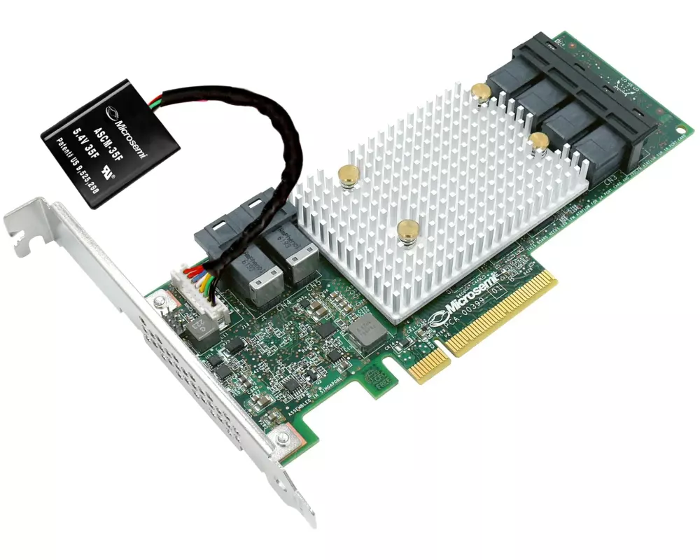 Adaptec RAID-Controller 24 Port SATA3/SAS3 Smart-RAID 3154-24i