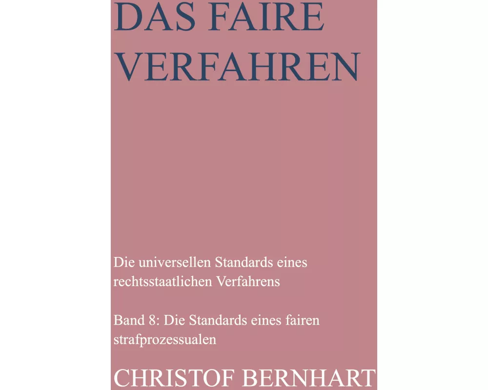 Das faire Verfahren