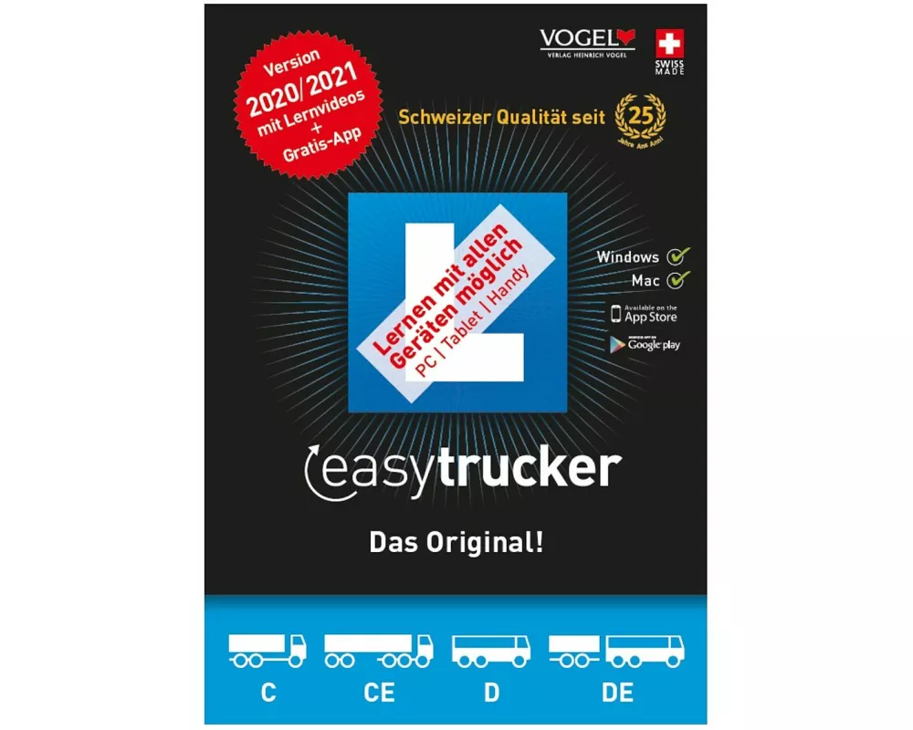 easytrucker. C,DE,D,DE 2020/2021
