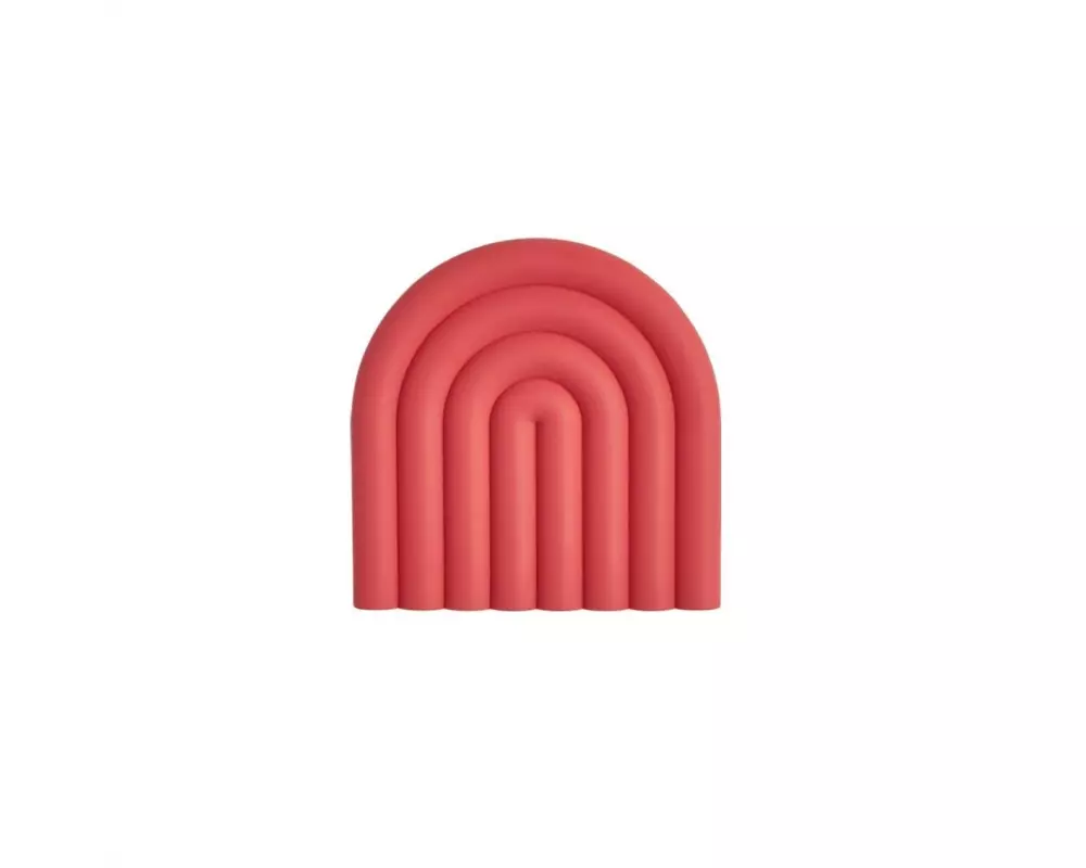 OYOY Glasuntersetzer Rainbow Rot