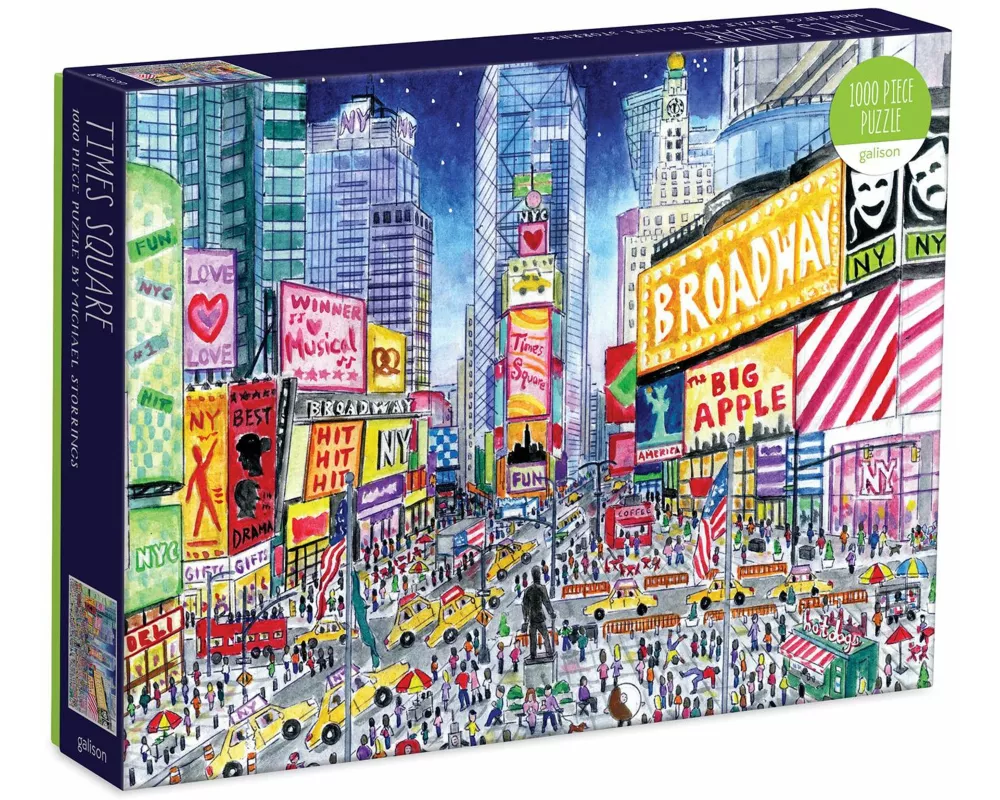 Michael Storrings Times Square 1000 Piece Puzzle