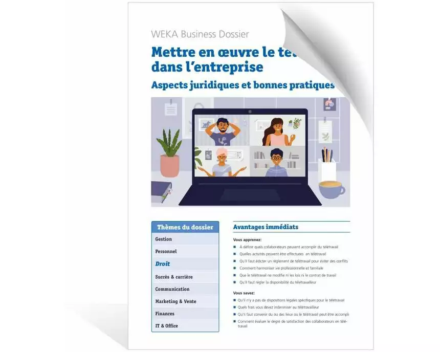 Mettre en oeuvre le télétravail dans l’entreprise