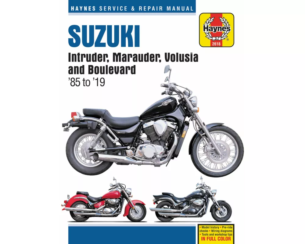 Suzuki Intruder, Marauder, Volusia & Boulevard