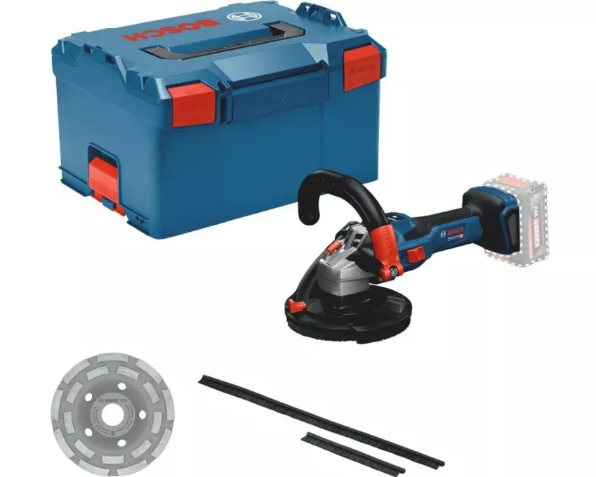 Bosch Professional Akku-Betonschleifer PRO GBR 18V-15 S in L-BOXX (ohne Akku)