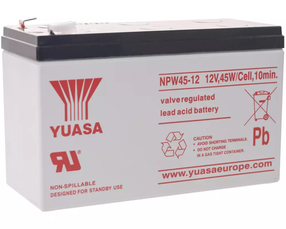 YUASA Ersatzbatterie NPW45-12