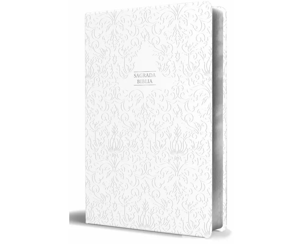 Biblia Católica en español. Boda, bautizo, primera comunión, confirmación y cumpleaños. Caja blanca regalo / Catholic Bible. Spanish-Language, Leather