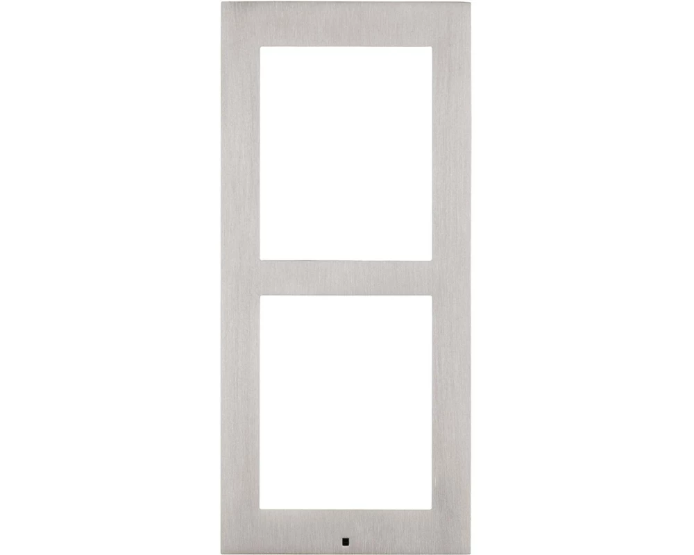 2N Montagerahmen IP Verso 2 Module, silber