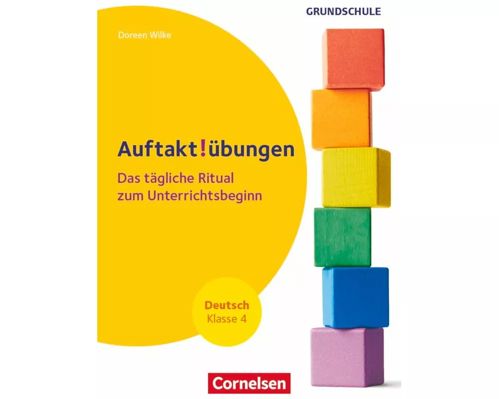 Auftaktübungen, Klasse 4, Deutsch, Das tägliche Ritual zum Unterrichtsbeginn, Buch