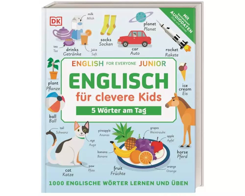 Englisch für clevere Kids - 5 Wörter am Tag