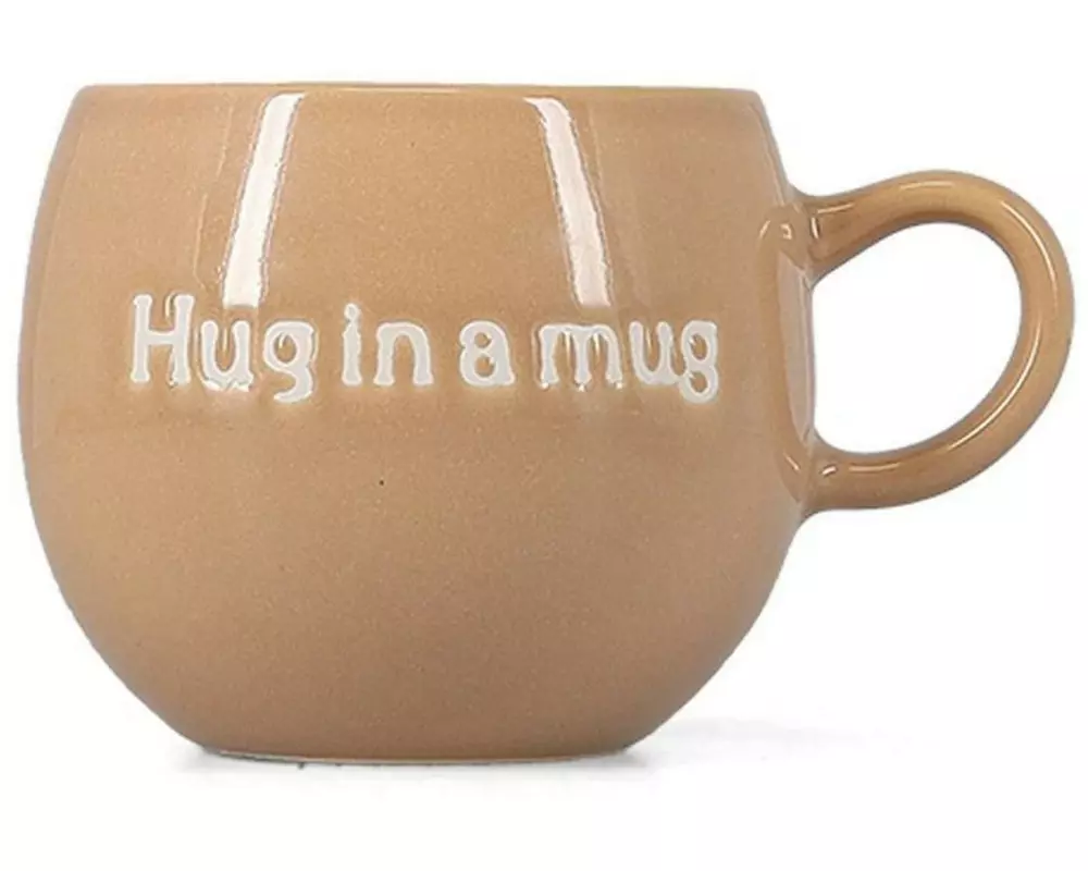 Salt & Pepper Tasse 420 ml, Braun, Hug in a Mug