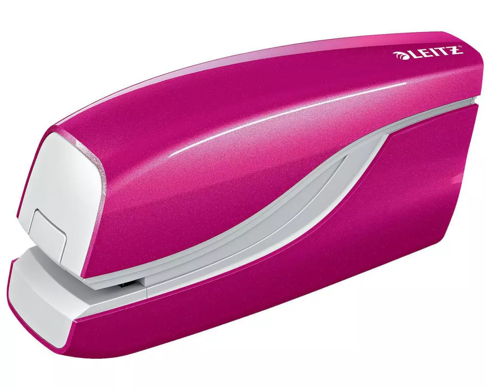 Leitz Elektrisches Heftgerät NeXXt Wow 10 Seiten, Pink
