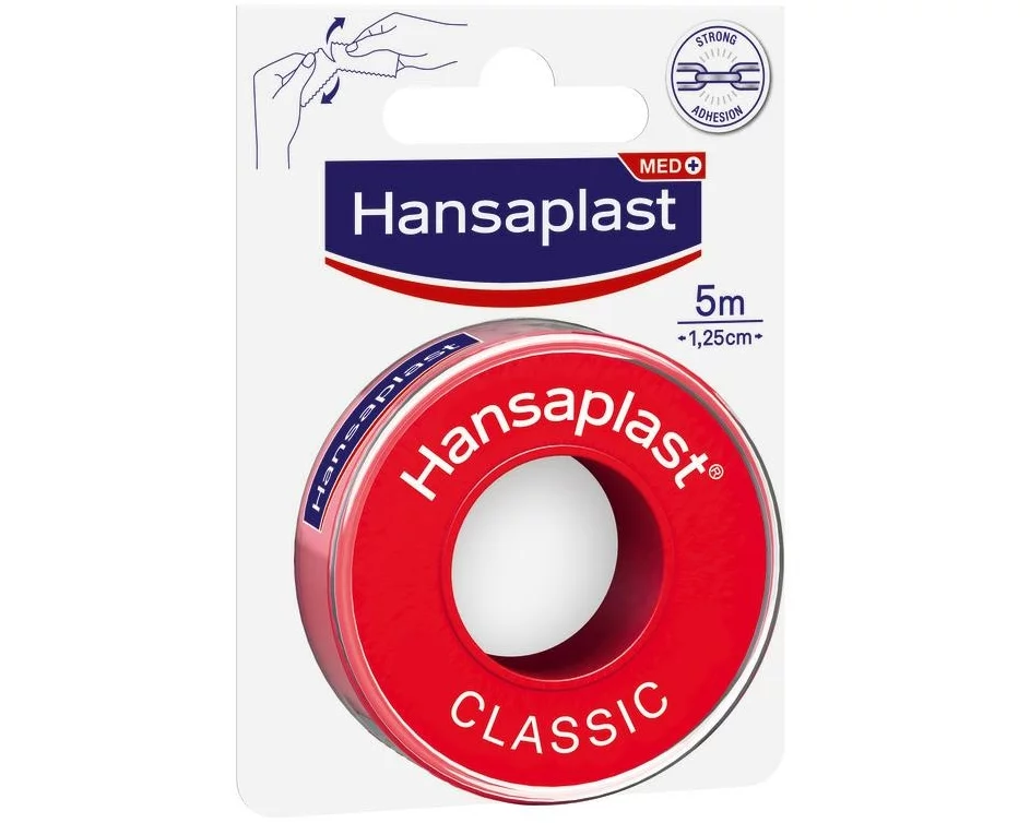 Hansaplast Fixierpflaster Classic 1.25 cm x 5 m