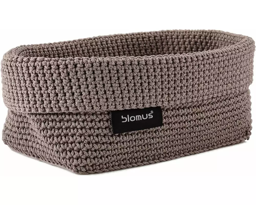 Blomus Aufbewahrungskorb Tela L Taupe