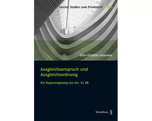 Ausgleichsanspruch und Ausgleichsordnung
