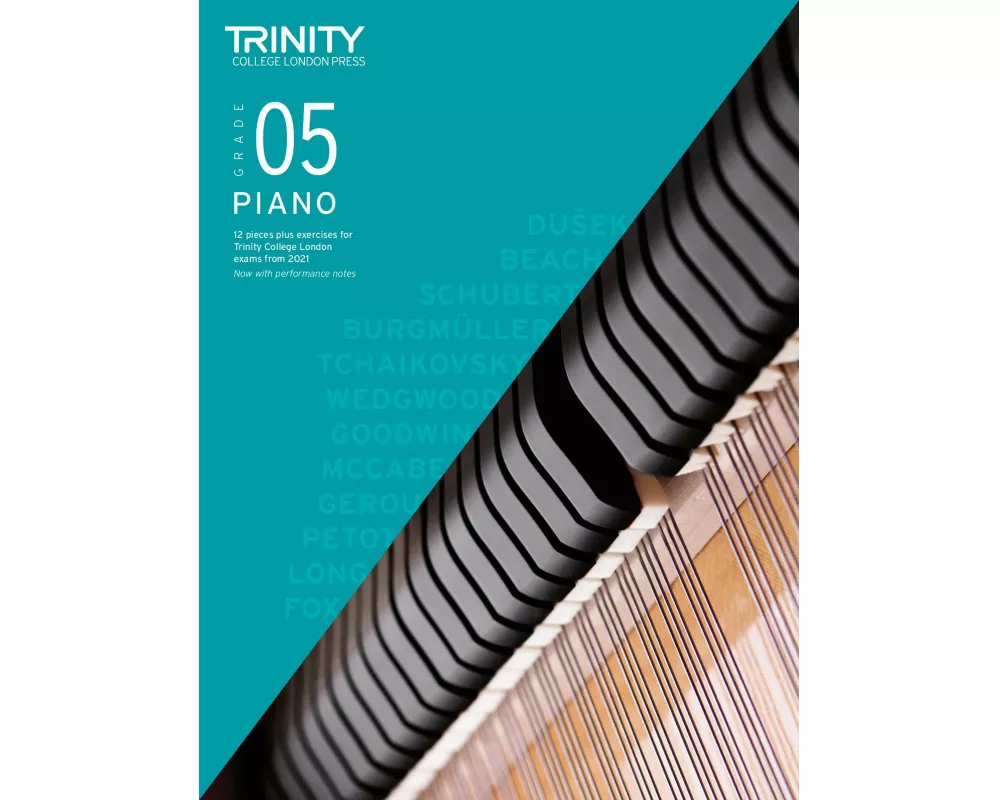 Trinity College London Piano Exam Pieces Plus Exercises From 2021: Grade 5