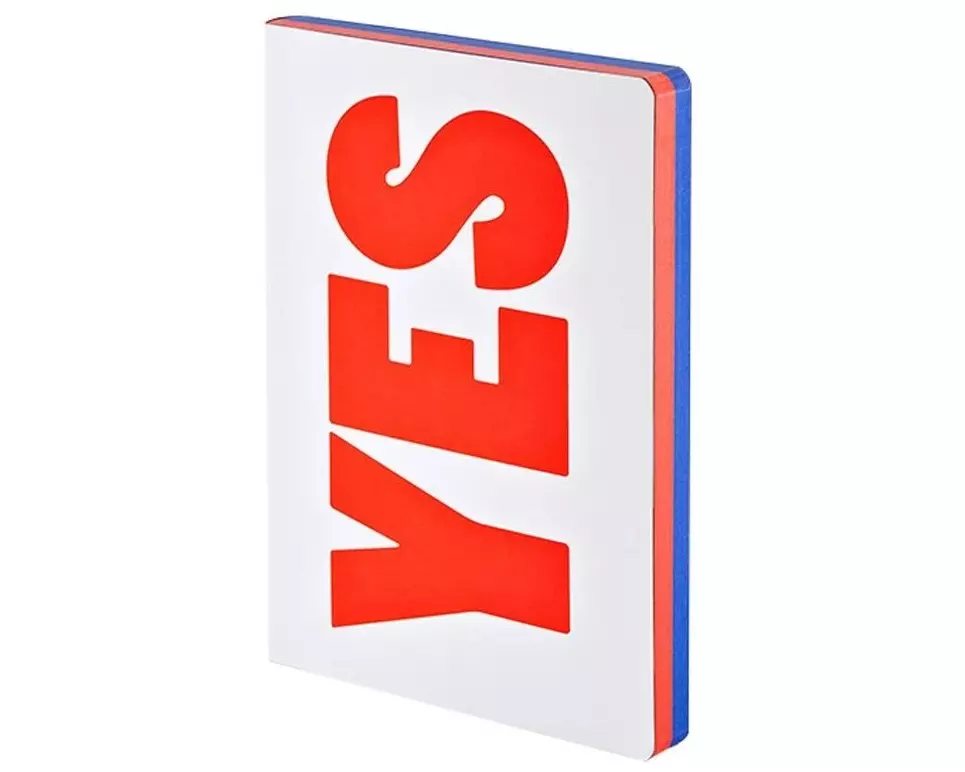 Nuuna Notizbuch Graphic L Yes – No 22 x 16.5 cm, Dot