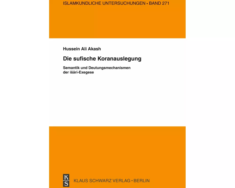 Die sufische Koranauslegung