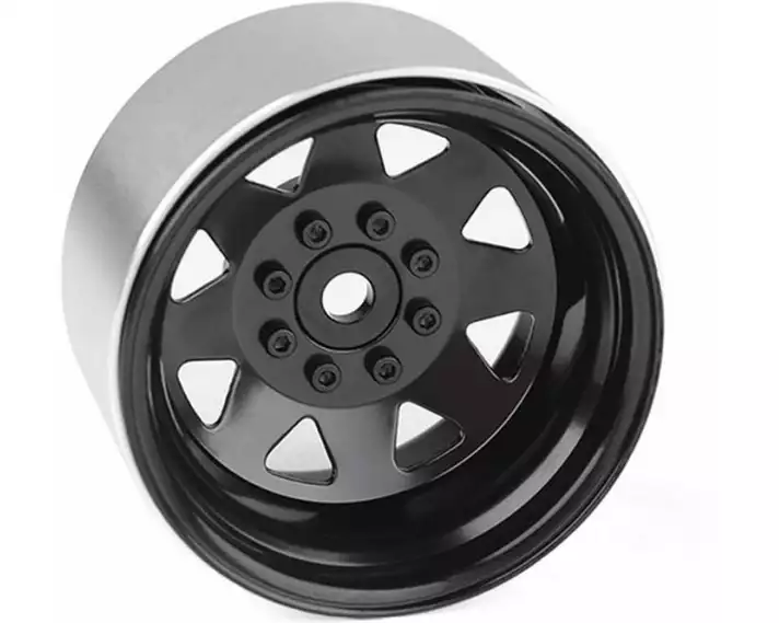 RC4WD Felgen 8 Lug Deep Dish Wagon 1.9" Schwarz 4 Stück