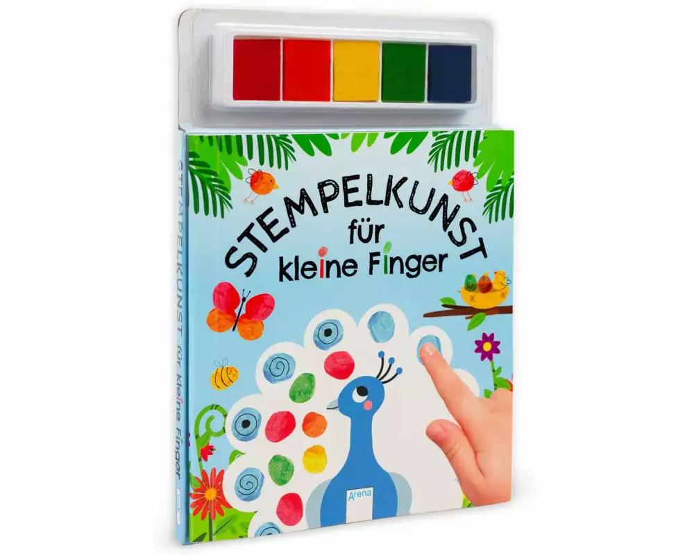 Stempelkunst für kleine Finger