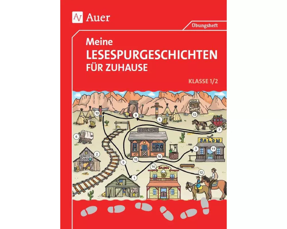 Meine Lesespurgeschichten für Zuhause - Klasse 1/2