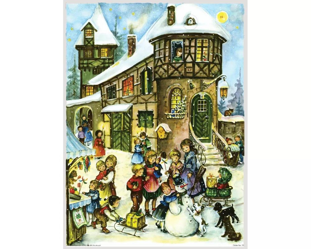 Adventskalender "Freude im Schnee"