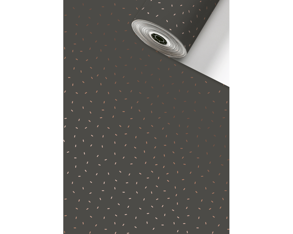 STEWO Geschenkpapier Care 2522600867 grau dunkel 0.5x100 m