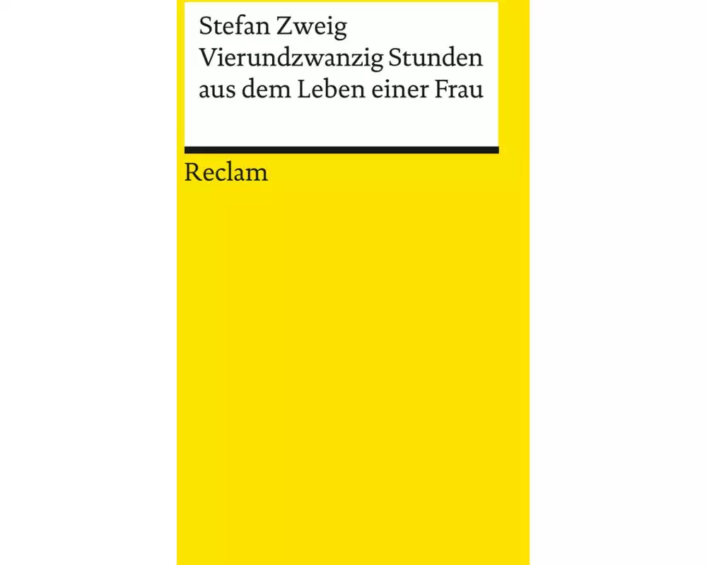 Vierundzwanzig Stunden aus dem Leben einer Frau