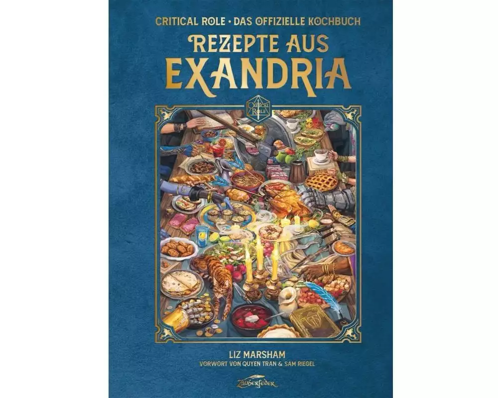 Zauberfeder Critical Role: Rezepte aus Exandria Blau