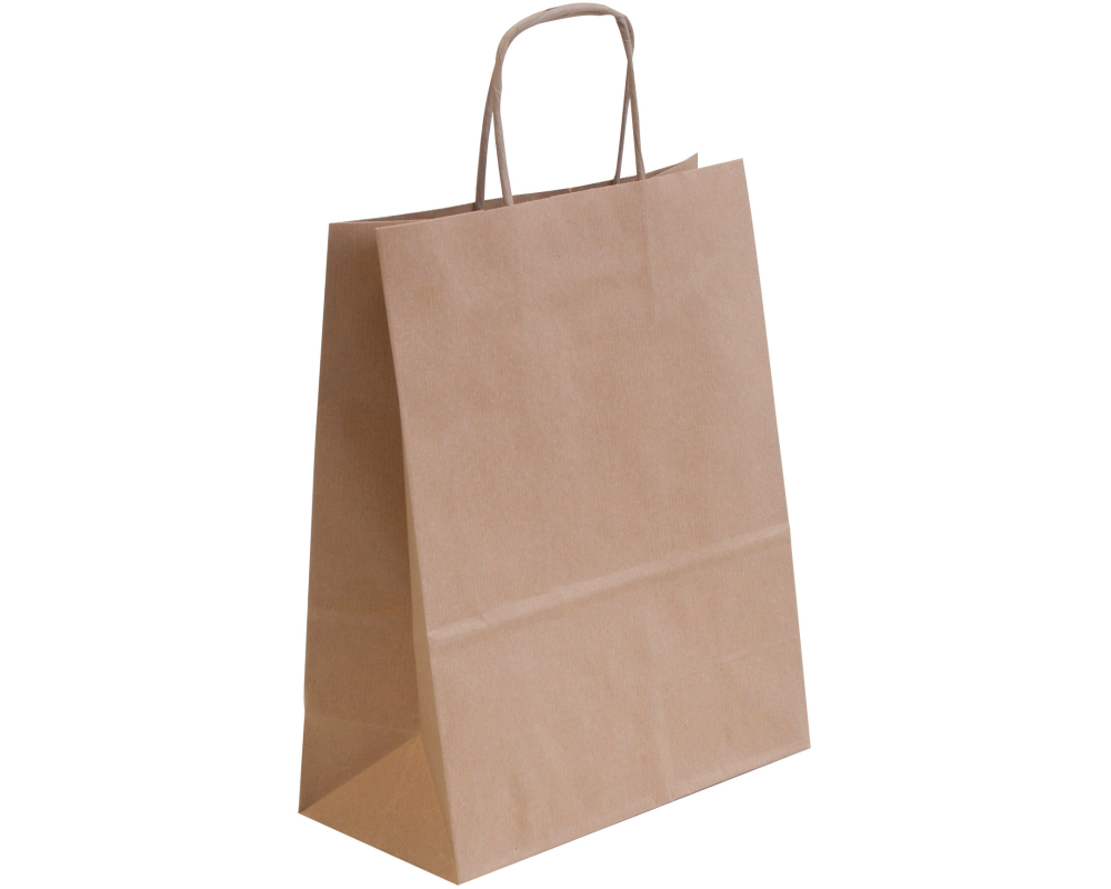 NEUTRAL Tragtaschen Allegra natur SDS22-AVN Kraft,110g, 22x10x27cm 25 Stk.