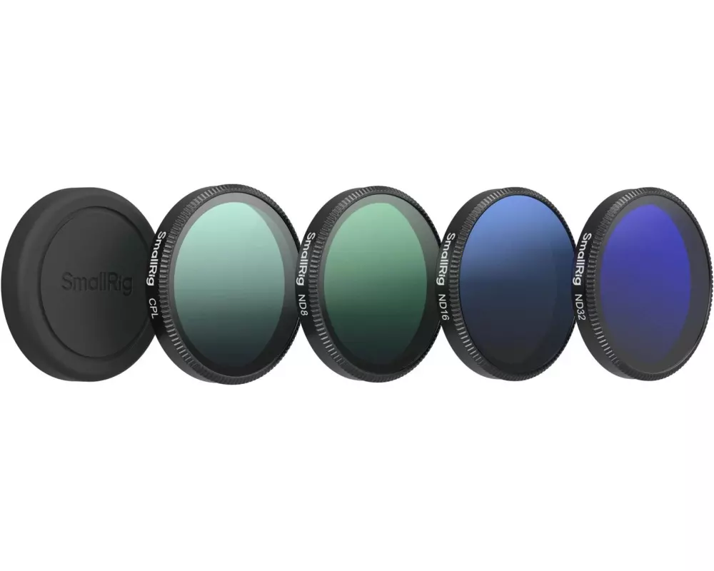Smallrig ND Filter Kit für DJI Osmo Action 6 (ND8/ND16/ND32/CPL)