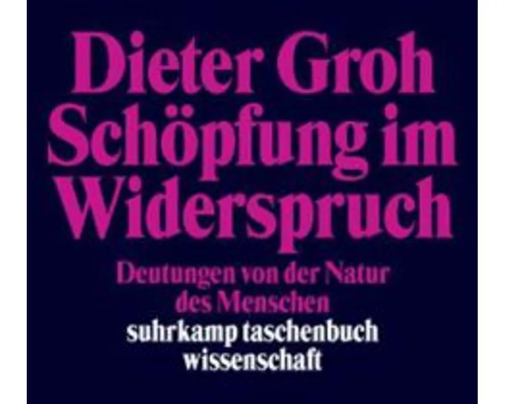 Schöpfung im Widerspruch