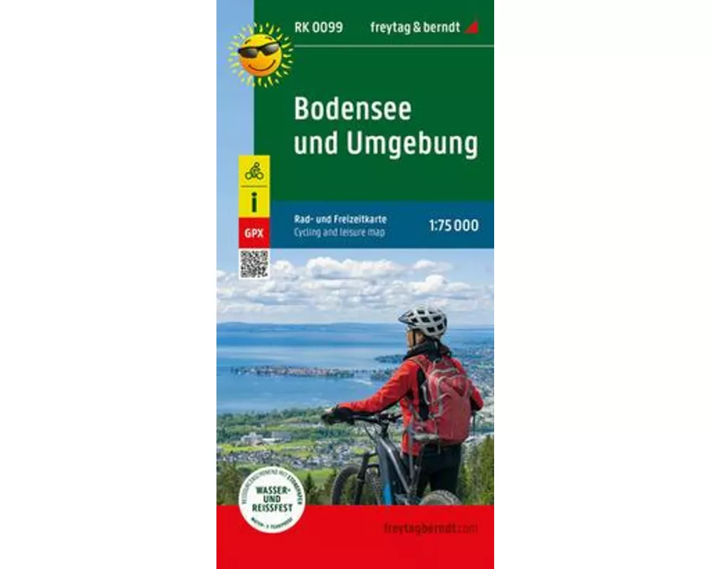 freytag & berndt Radkarte Bodensee und Umgebung 1:75.000