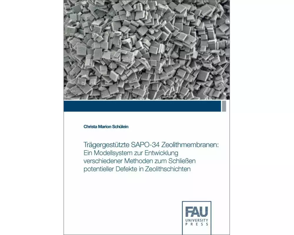 Trägergestützte SAPO-34 Zeolithmembranen
