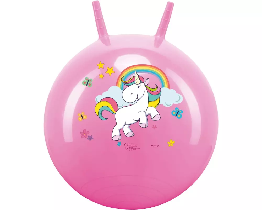 John Hüpfball Einhorn Rosa Ø 45-50 cm