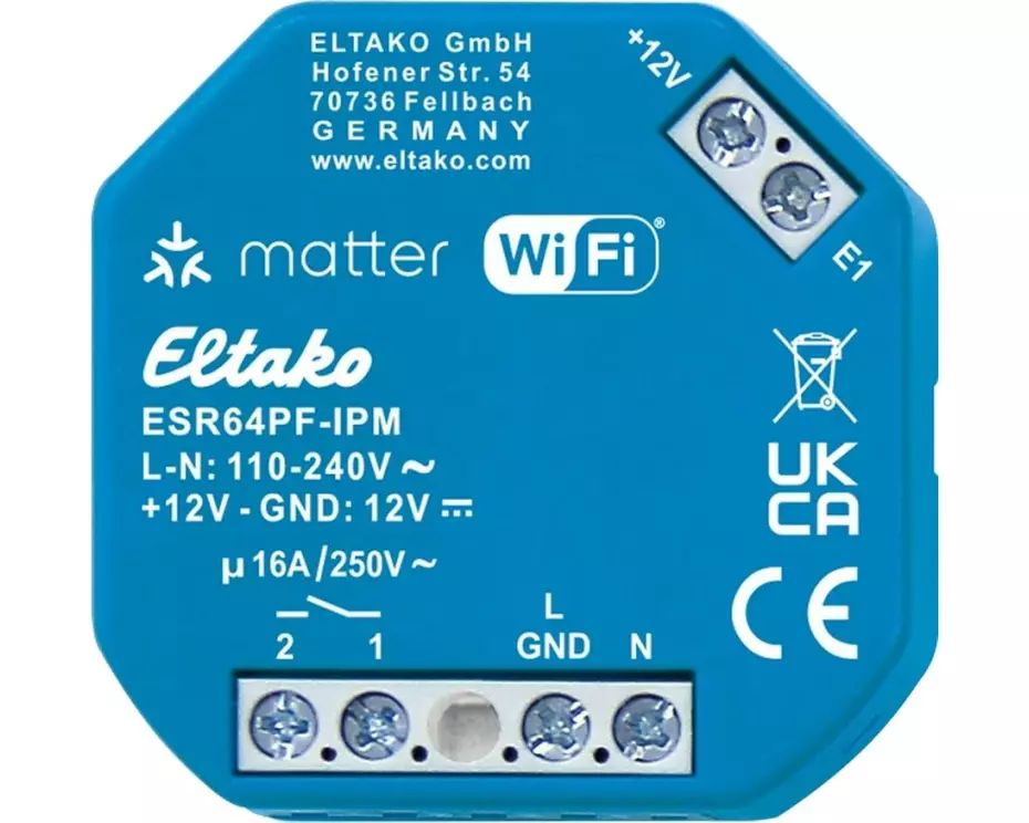 Eltako Stromstoss-Schaltrelais ESR64PF-IPM