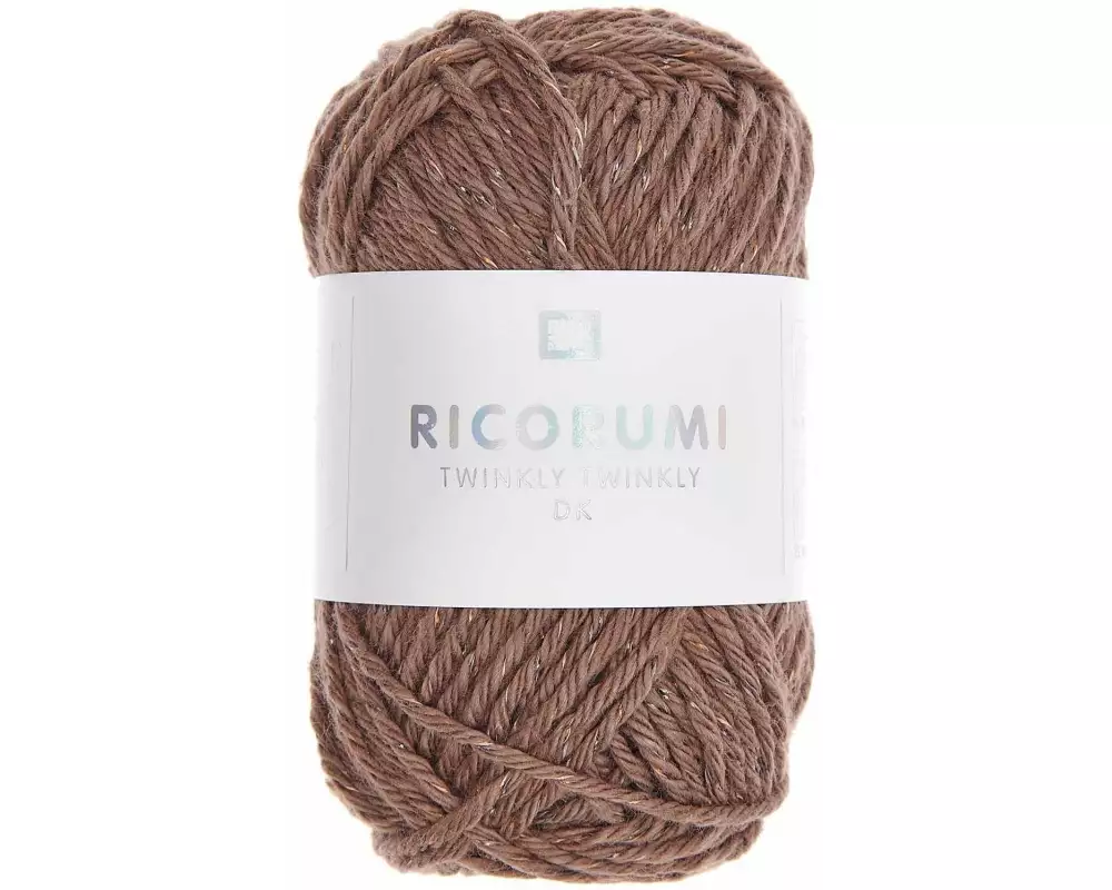 Rico Design Ricorumi Twinkly Twinkly 25 g, Braun