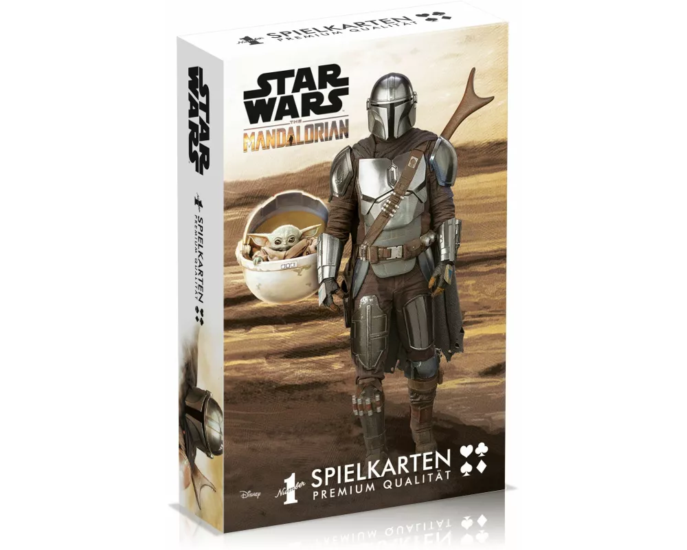 Number 1 Spielkarten Mandalorian
