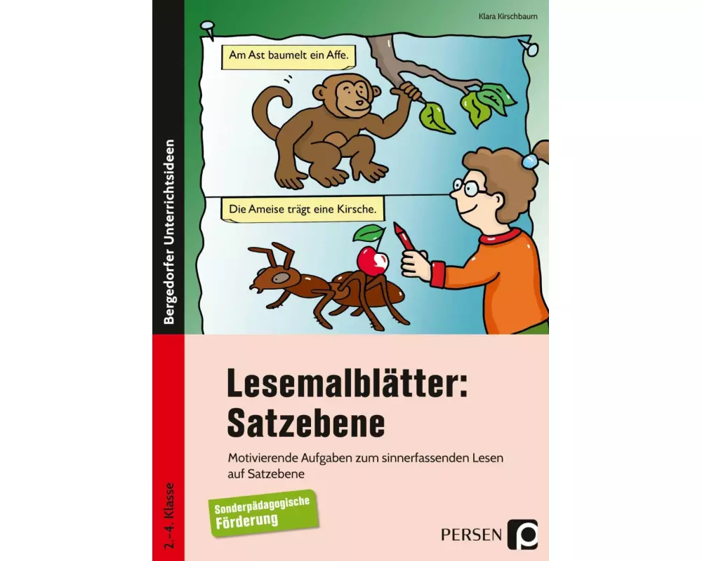Lesemalblätter: Satzebene