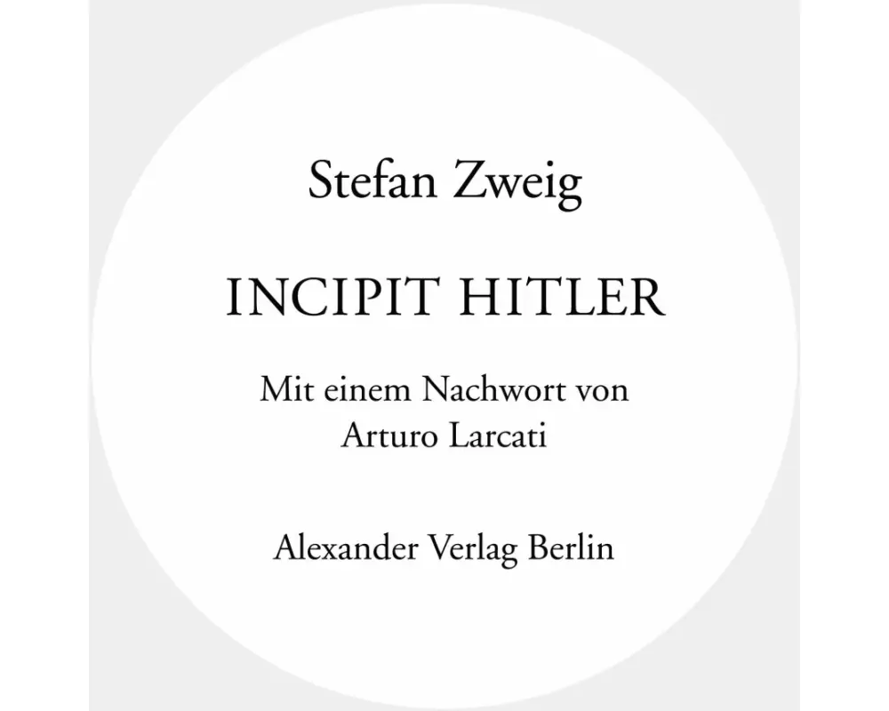 Incipit Hitler