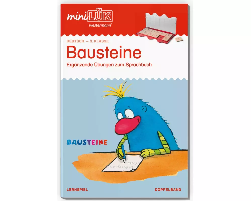miniLÜK. Deutsch. 3. Klasse: Bausteine - Ergänzende Übungen zum Sprachbuch (Doppelband)