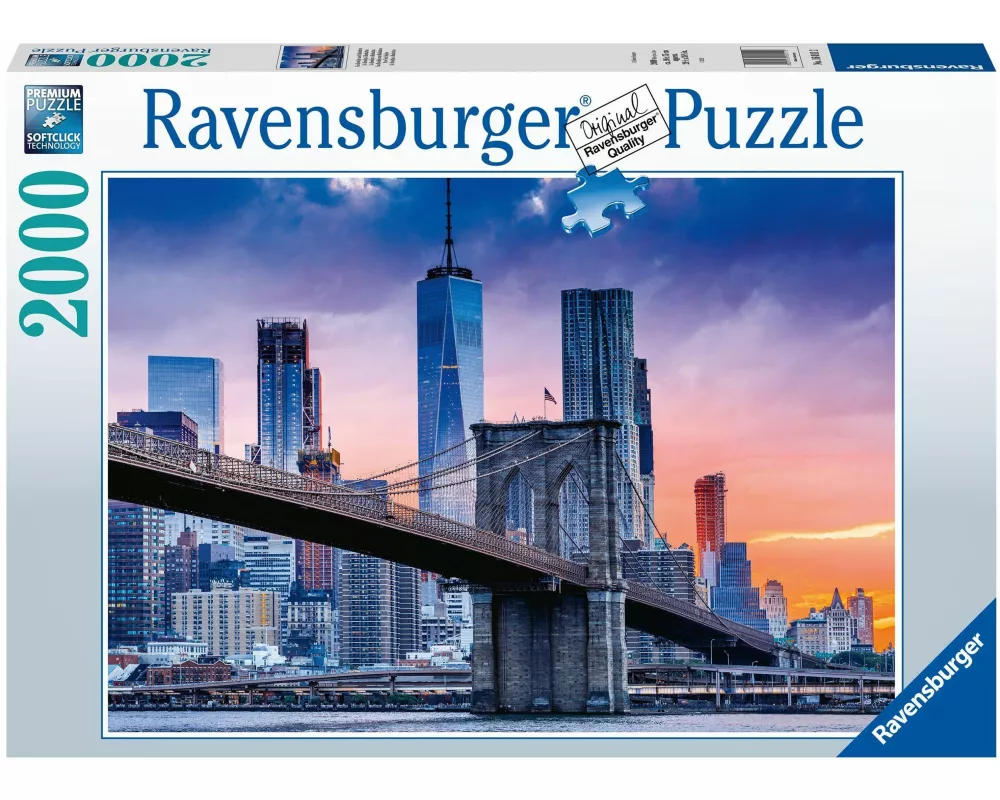 Erwachsenenpuzzle 2000 Teile - Von Brooklyn nach Manhatten