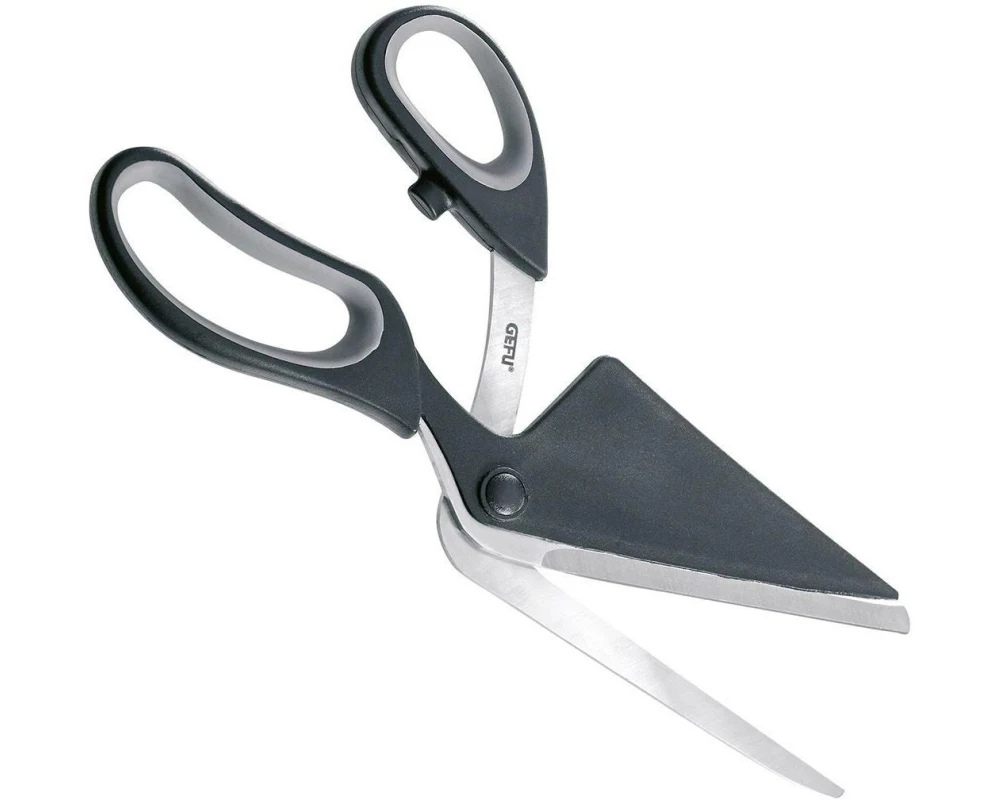 GEFU Pizzaschneider Pezzo Schwarz/Silber