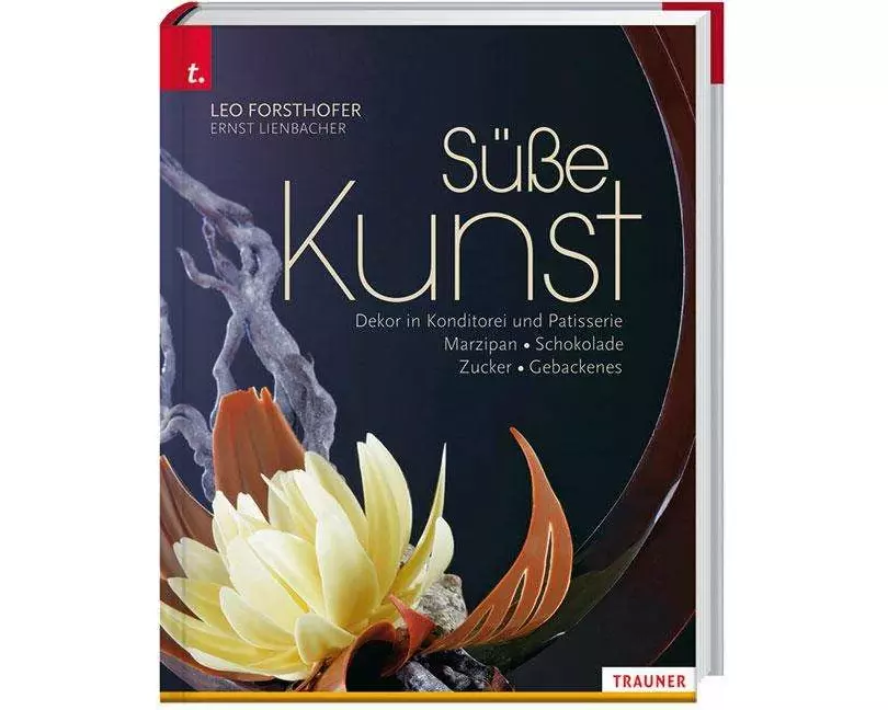 Süße Kunst Dekor in Konditorei und Patisserie Marzipan . Schokolade . Zucker . Gebackenes