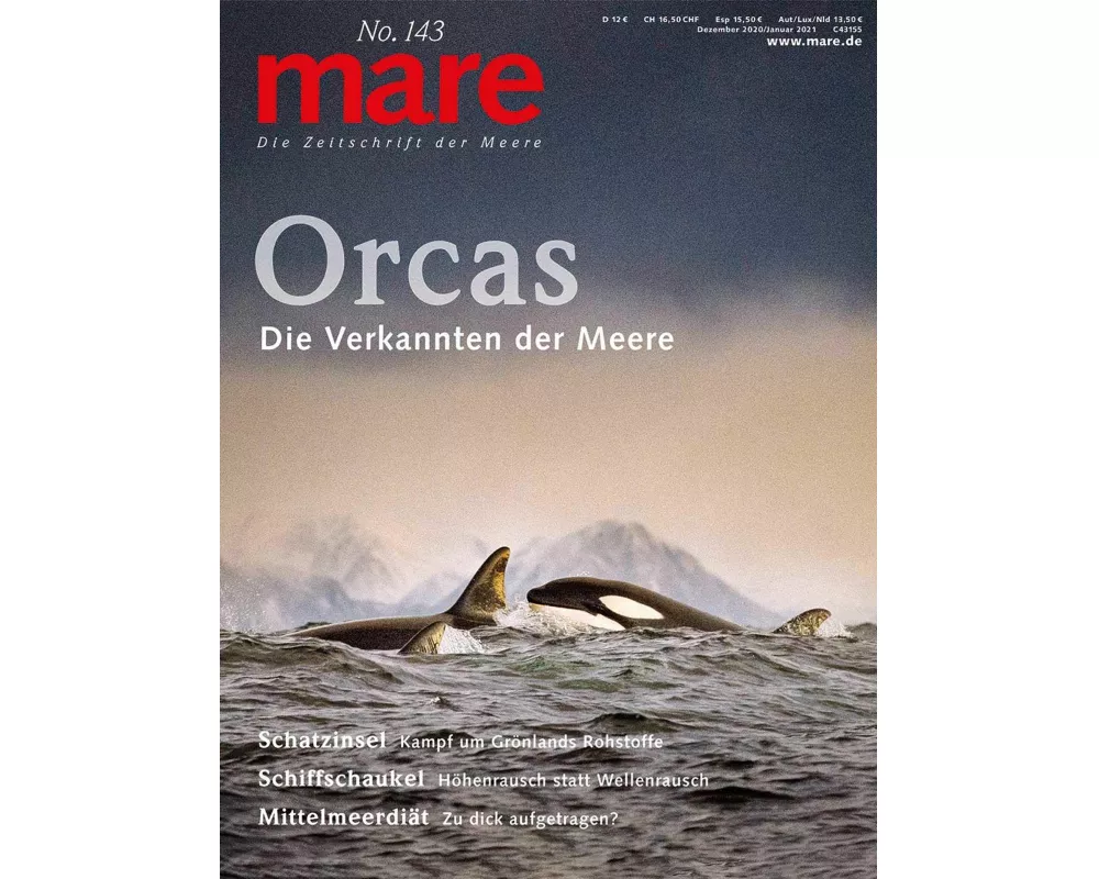 mare - Die Zeitschrift der Meere / No. 143 / Orcas