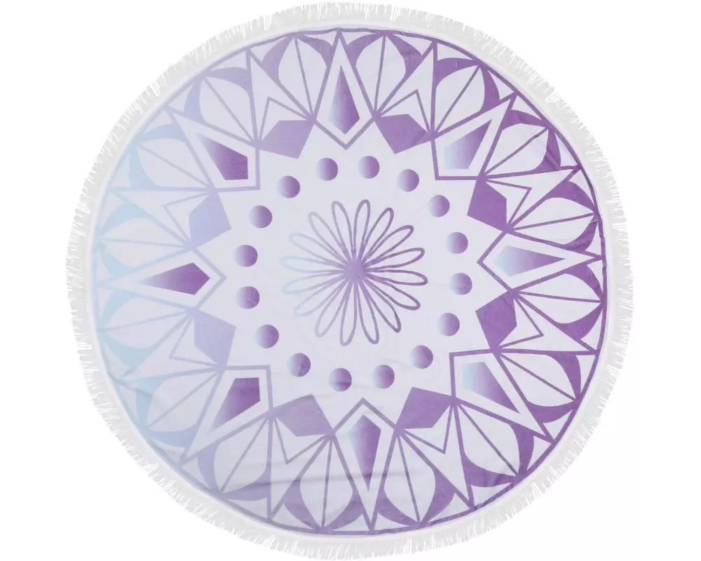 Foutastic Strandtuch Circle Ornamnet, Lila