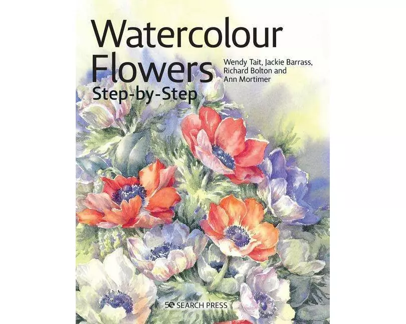 Watercolour Flowers Step-By-Step