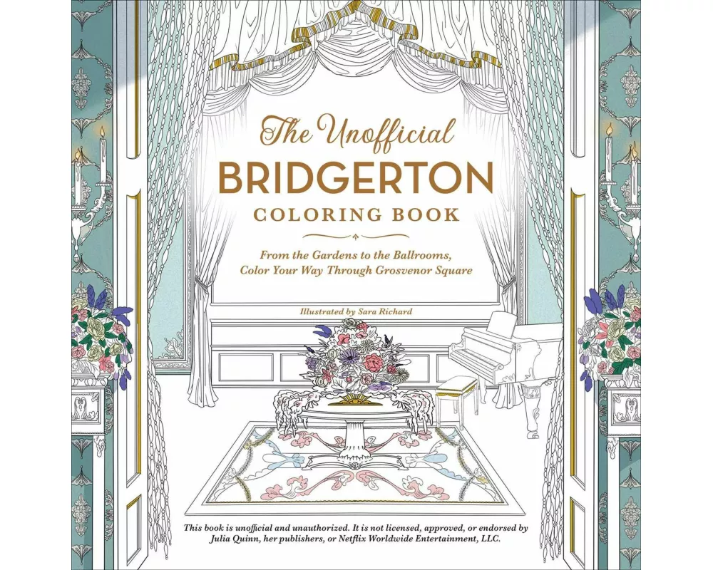 The Unofficial Bridgerton Coloring Book