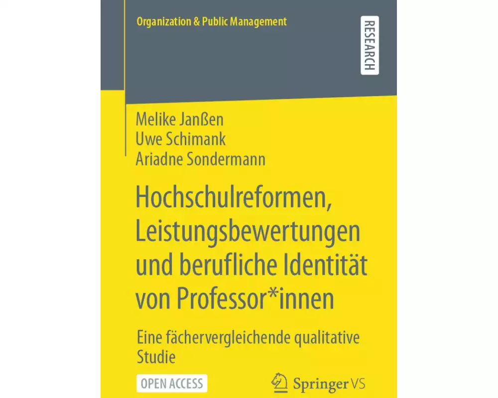 Hochschulreformen, Leistungsbewertungen und berufliche Identität von Professor*innen
