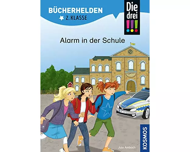 Die drei !!!, Bücherhelden 2. Klasse, Alarm in der Schule